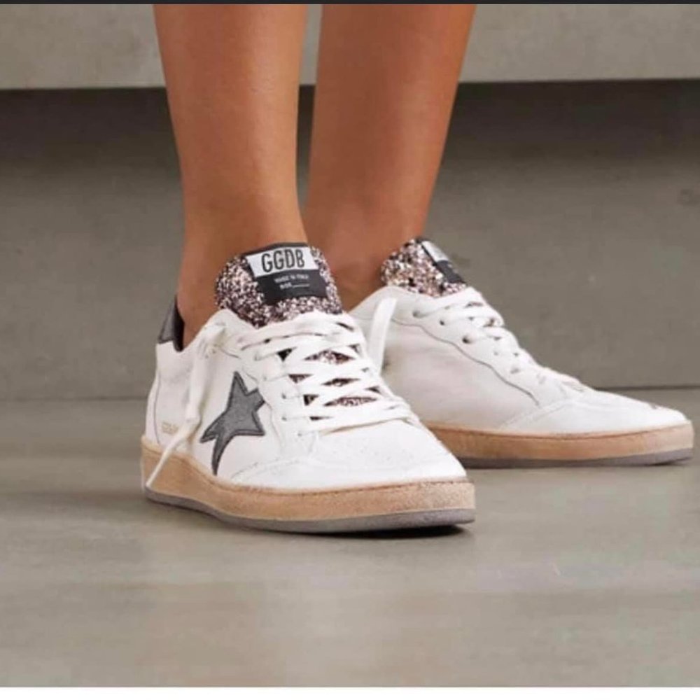 ISO Size 37 Golden Goose Glitter Tongue Ballstars